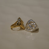 Gold Organic Bold Ring