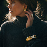 Gold Organic Bold Ring