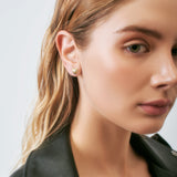 Gold Heart Studs