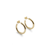 Gold Open Hoops