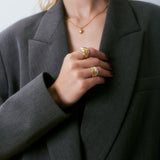 Gold Heart Ring