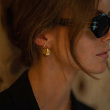 Gold Shell Earrings
