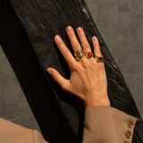 Gold Shell Ring