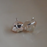 Organic Triangle Earrings