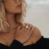 Gold Chunky Chain Choker