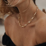 Gold Box Chain Choker