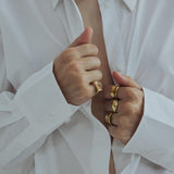 Gold Arch Ring