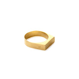 Gold Straight Ring