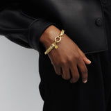 Gold Snake Bracelet
