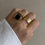 Gold Straight Ring
