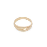 Solid Gold Double Ring
